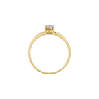 Bague "Akna" Diamants 0,11/11 - Or Jaune 375/1000