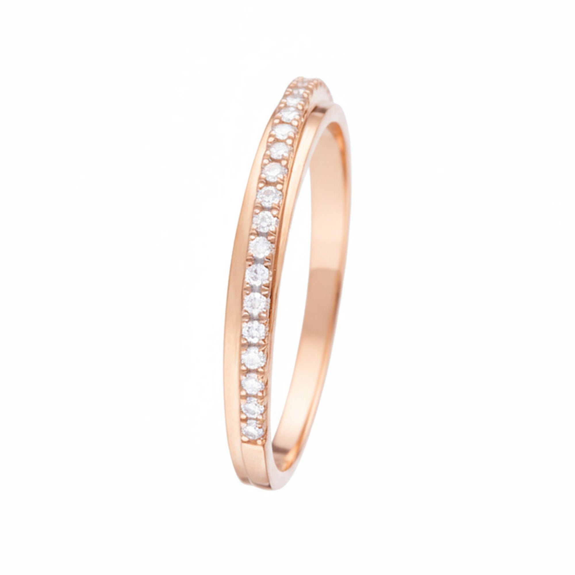 “Divine Alliance” Ring Diamonds 0.12/24