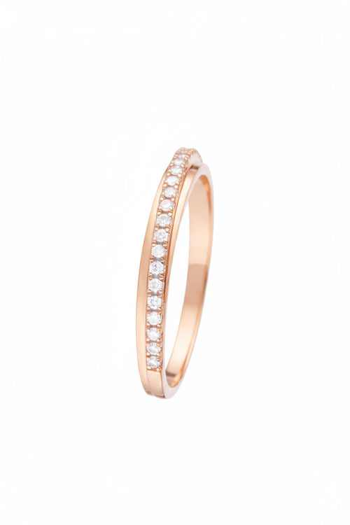 Bague "Alliance Divine" Diamants 0,12/24