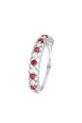 Bague "Koh Samui" D0,09/6 & Rubis 0,39/7