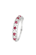Bague "Koh Samui" D0,09/6 & Rubis 0,39/7