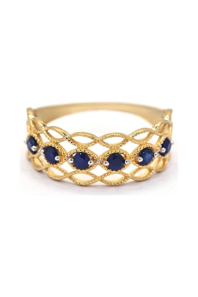 Bague "Pianosa" Saphir 0,38/6