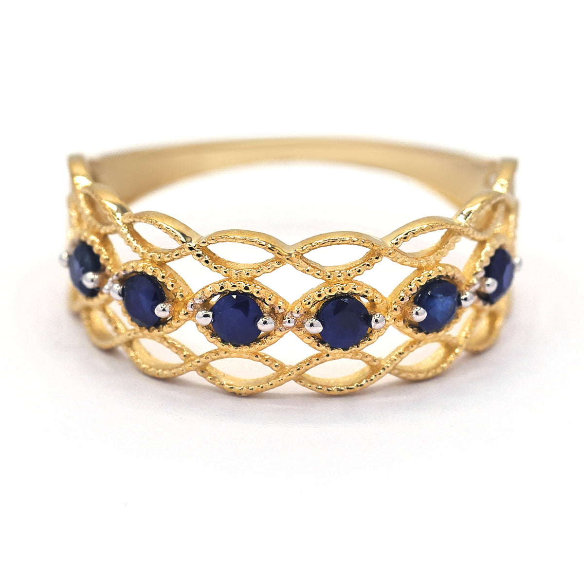 Bague "Pianosa" Saphir 0,38/6