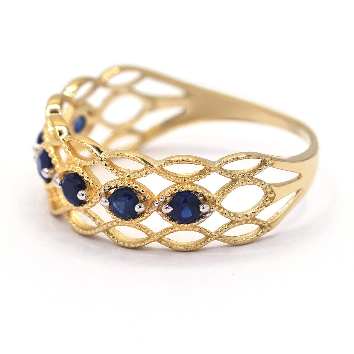Bague "Pianosa" Saphir 0,38/6