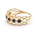 “Pianosa” Sapphire Ring 0.38/6
