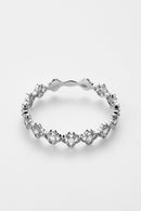 Bague "Alicante" Diamants 0,137/13 - Or Blanc 375/1000