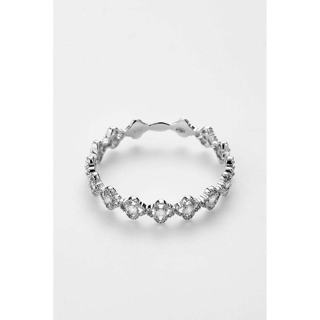 "Alicante" Ring D0,137/13 - 375/1000 White Gold
