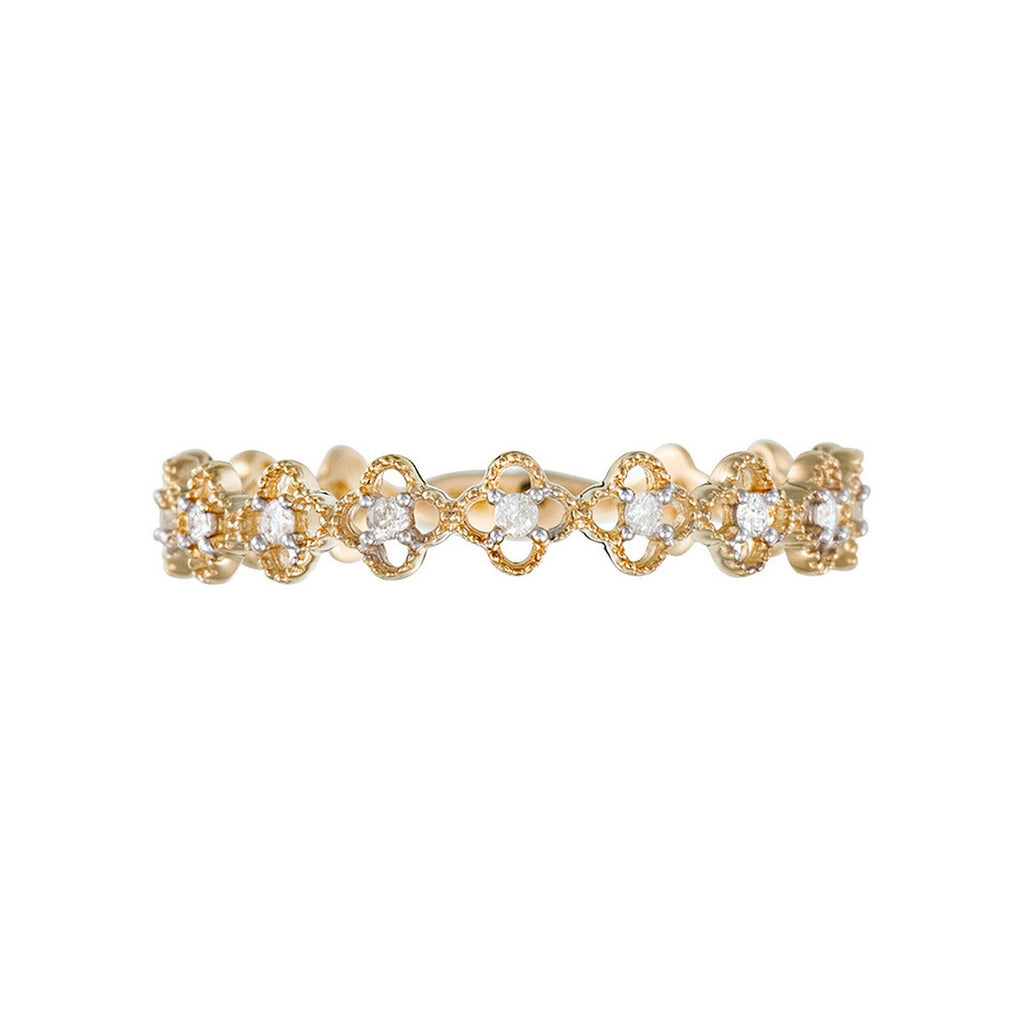 "Alicante" Ring D0,14/13 - 375/1000 Yellow Gold