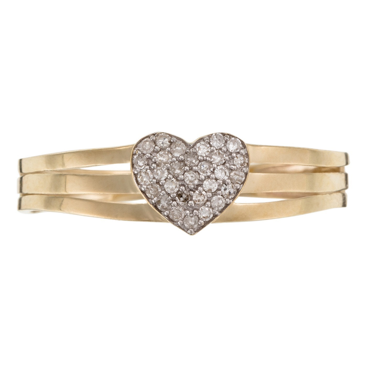 Anillo “Grabado En Mi Corazón” D0.10/29 – Oro Amarillo 375/1000