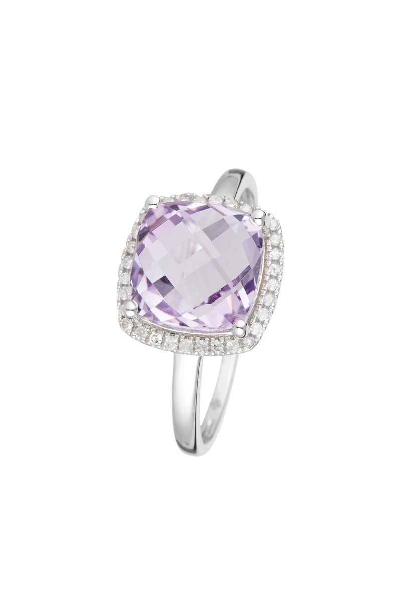 Bague "Pukhet" D0,11/32 & Améthyste 2,72/1