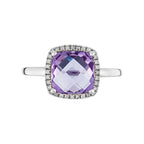 Bague "Pukhet" D0,11/32 & Améthyste 2,72/1
