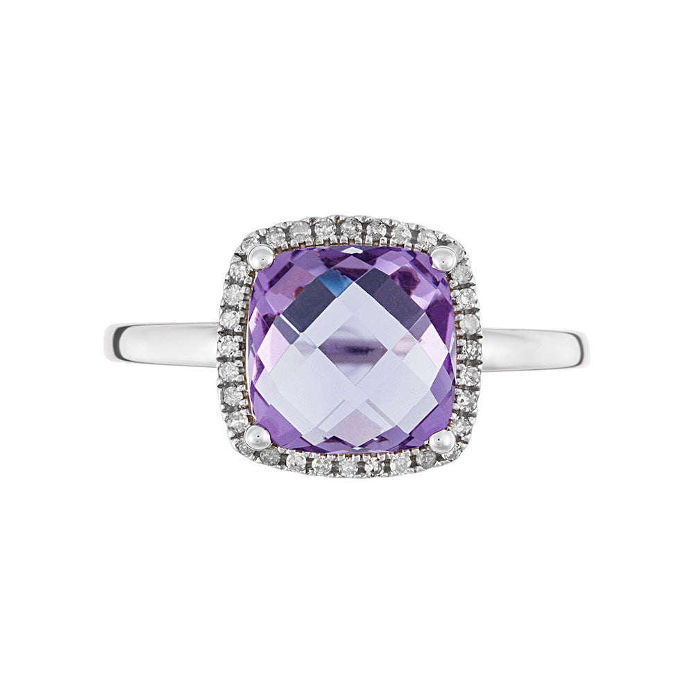 Bague "Pukhet" D0,11/32 & Améthyste 2,72/1