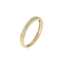 Anillo de Diamantes "Supreme" 0.07/23 - Oro Amarillo 375/1000