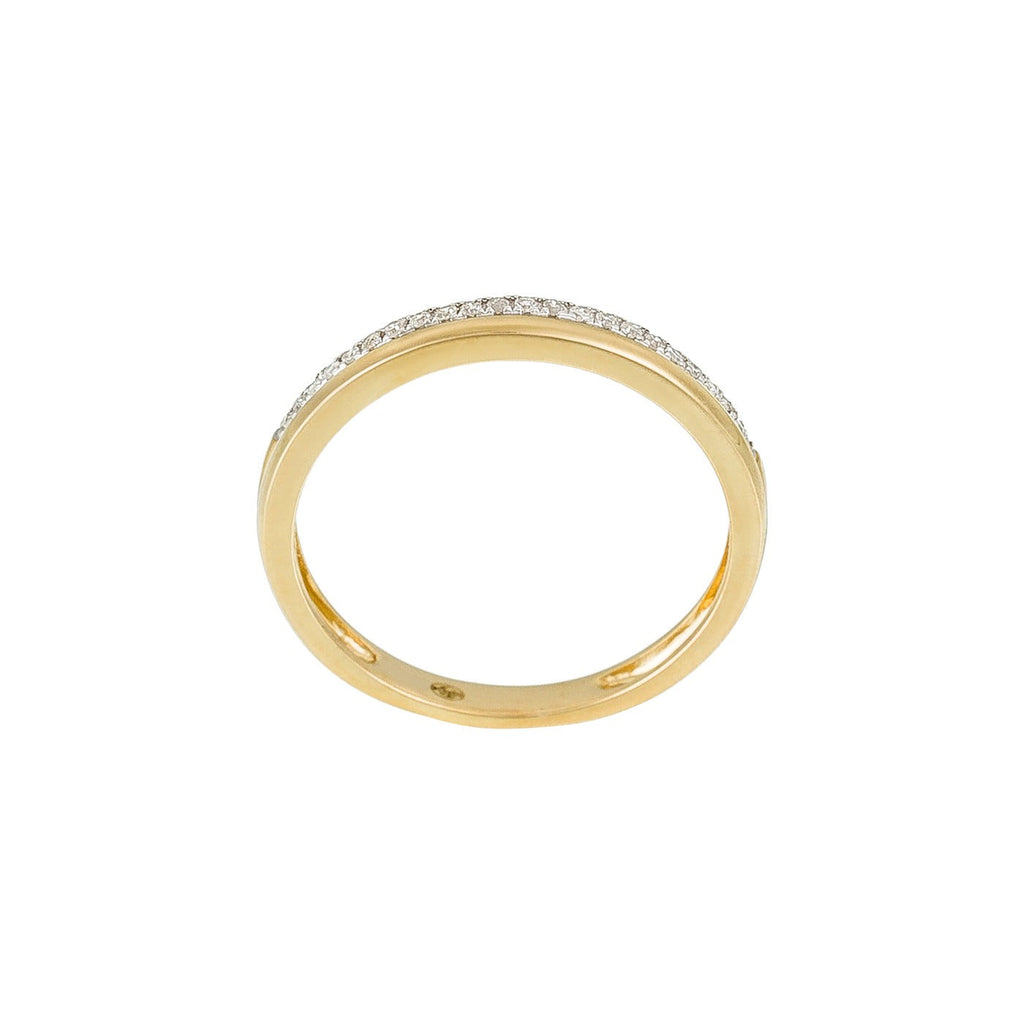 Anillo de Diamantes "Supreme" 0.07/23 - Oro Amarillo 375/1000
