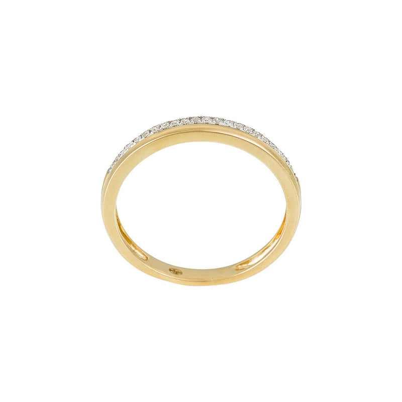 Anillo de Diamantes "Supreme" 0.07/23 - Oro Amarillo 375/1000