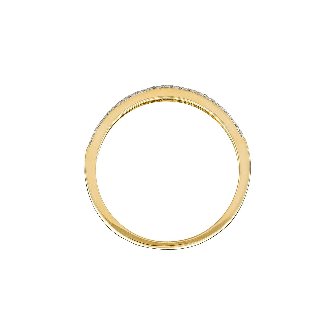 Anillo de Diamantes "Supreme" 0.07/23 - Oro Amarillo 375/1000