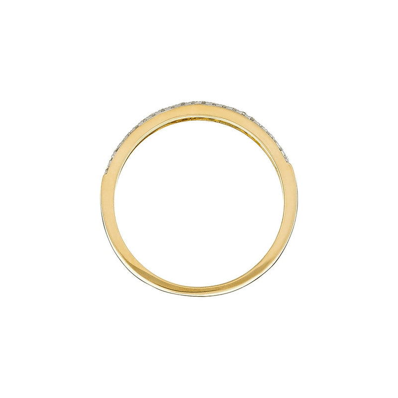 Anillo de Diamantes "Supreme" 0.07/23 - Oro Amarillo 375/1000