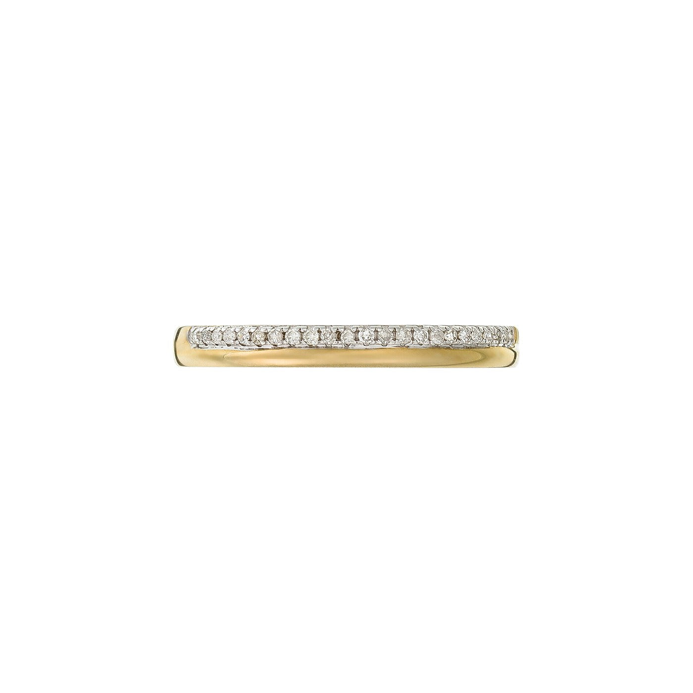 Anillo de Diamantes "Supreme" 0.07/23 - Oro Amarillo 375/1000