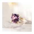 Anillo “Pink Fiction” D0.25/40 y Amatista Rosa 7.92/1