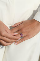 Bague "Violet Hill" Améthyste 3,23/5 - Or Jaune 375/1000