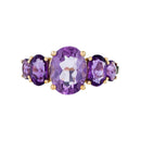 Bague "Violet Hill" Améthyste 3,23/5 - Or Jaune 375/1000