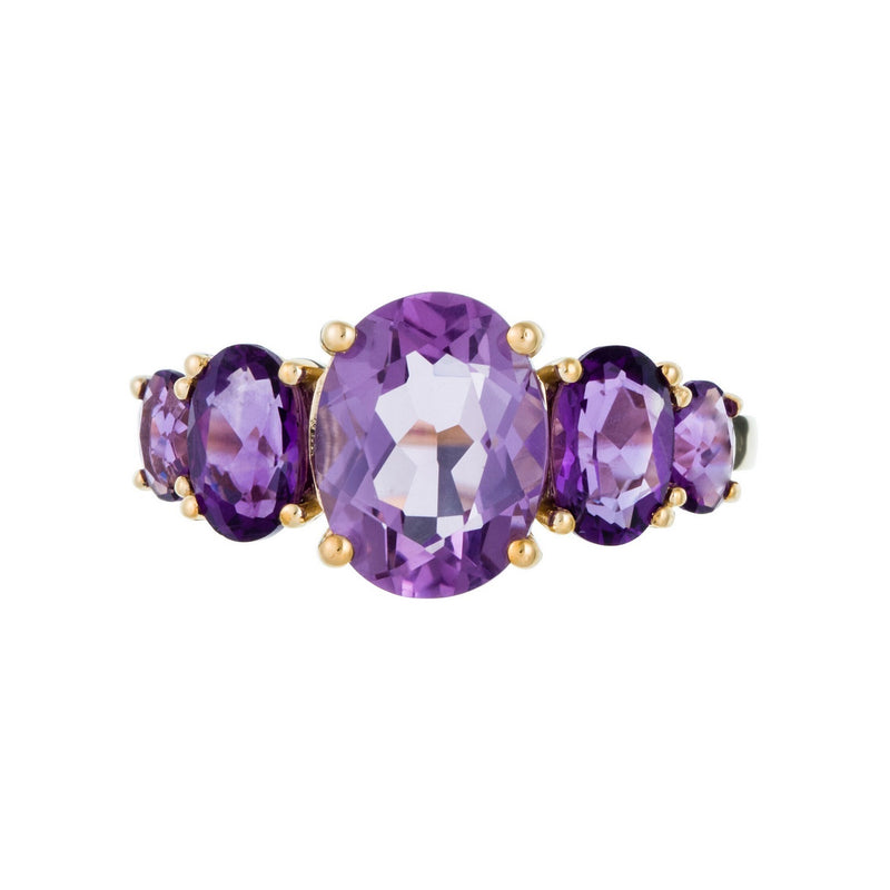 Bague "Violet Hill" Améthyste 3,23/5 - Or Jaune 375/1000