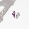 Anello "Violet Hill" con ametista 3,23/5 - Oro giallo 375/1000