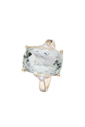 Bague "Green Hill" D0,03/2 & Quartz Vert 6,63/1