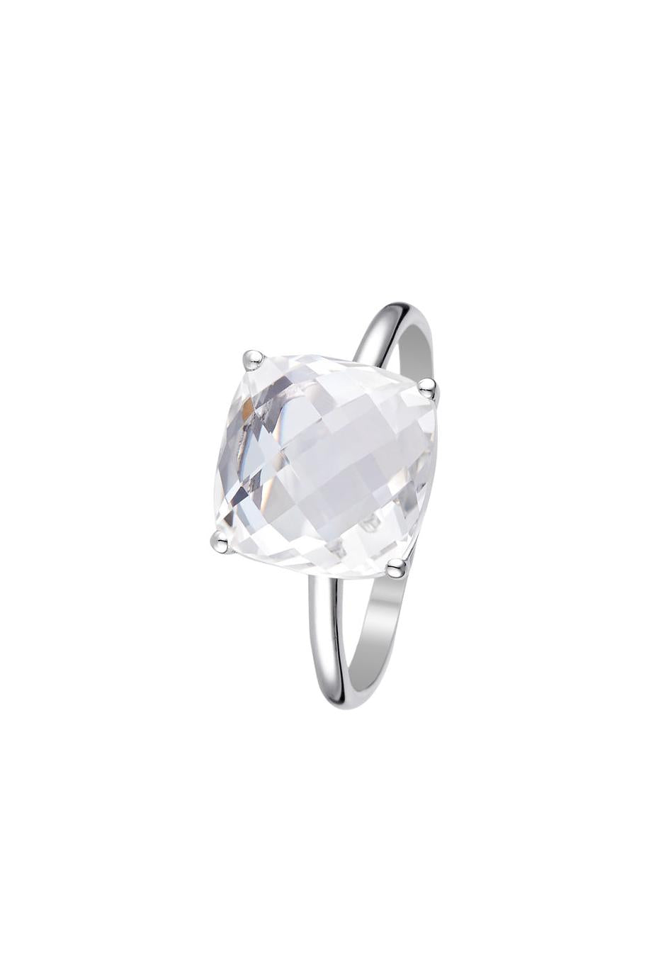 “Amathia” White Topaz Ring 5.5/1