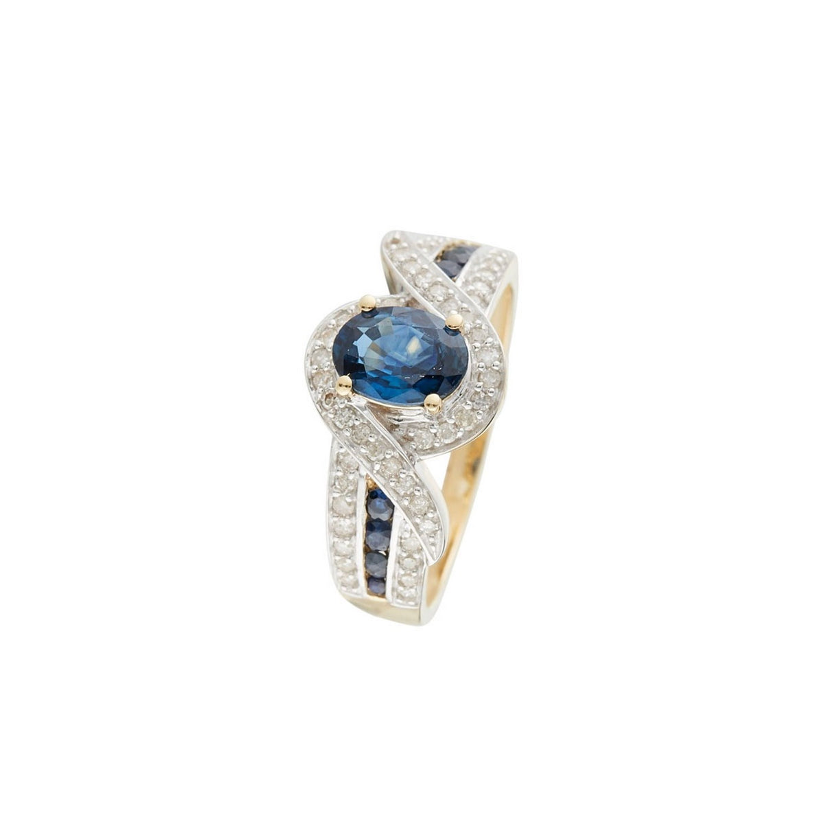 Romblon Ring, D 0.52/50 Sa 1.35/9 - 375/1000 Yellow Gold