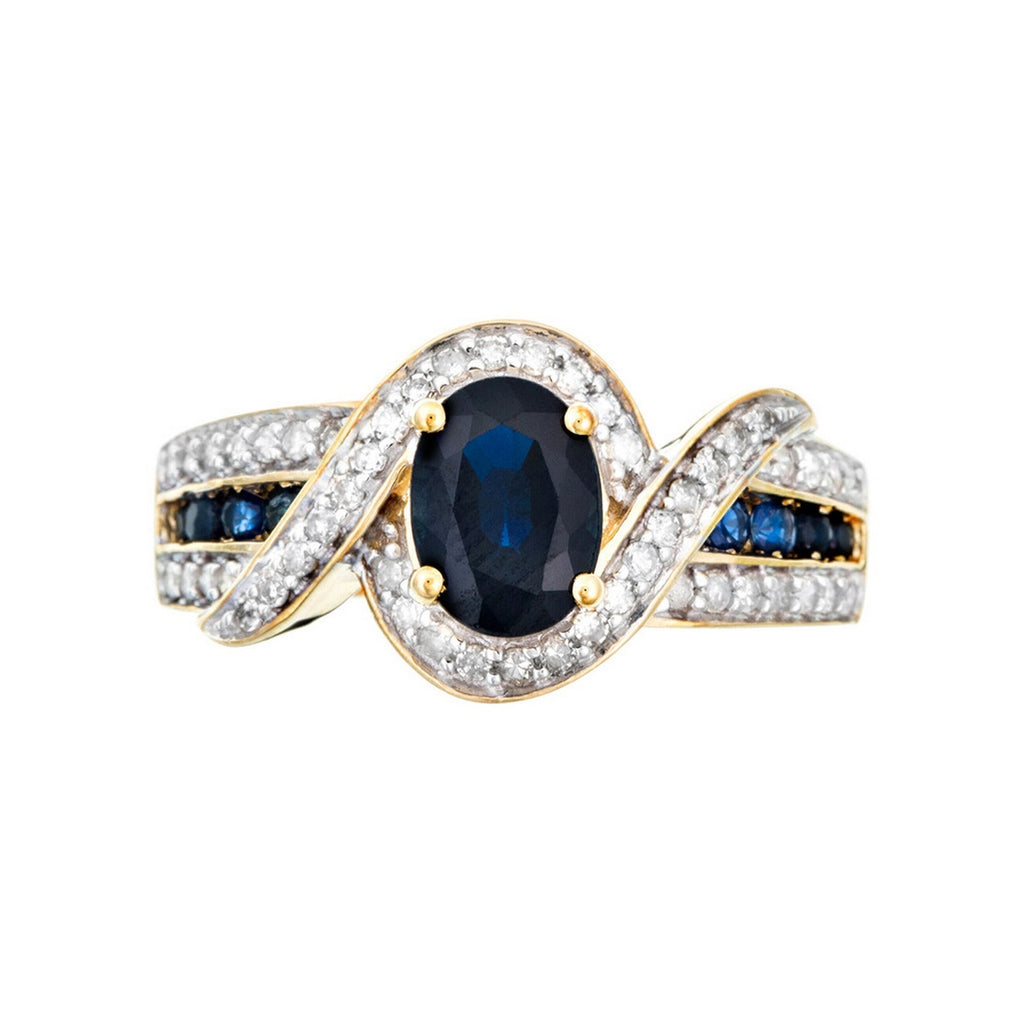 Romblon Ring, D 0.52/50 Sa 1.35/9 - 375/1000 Yellow Gold