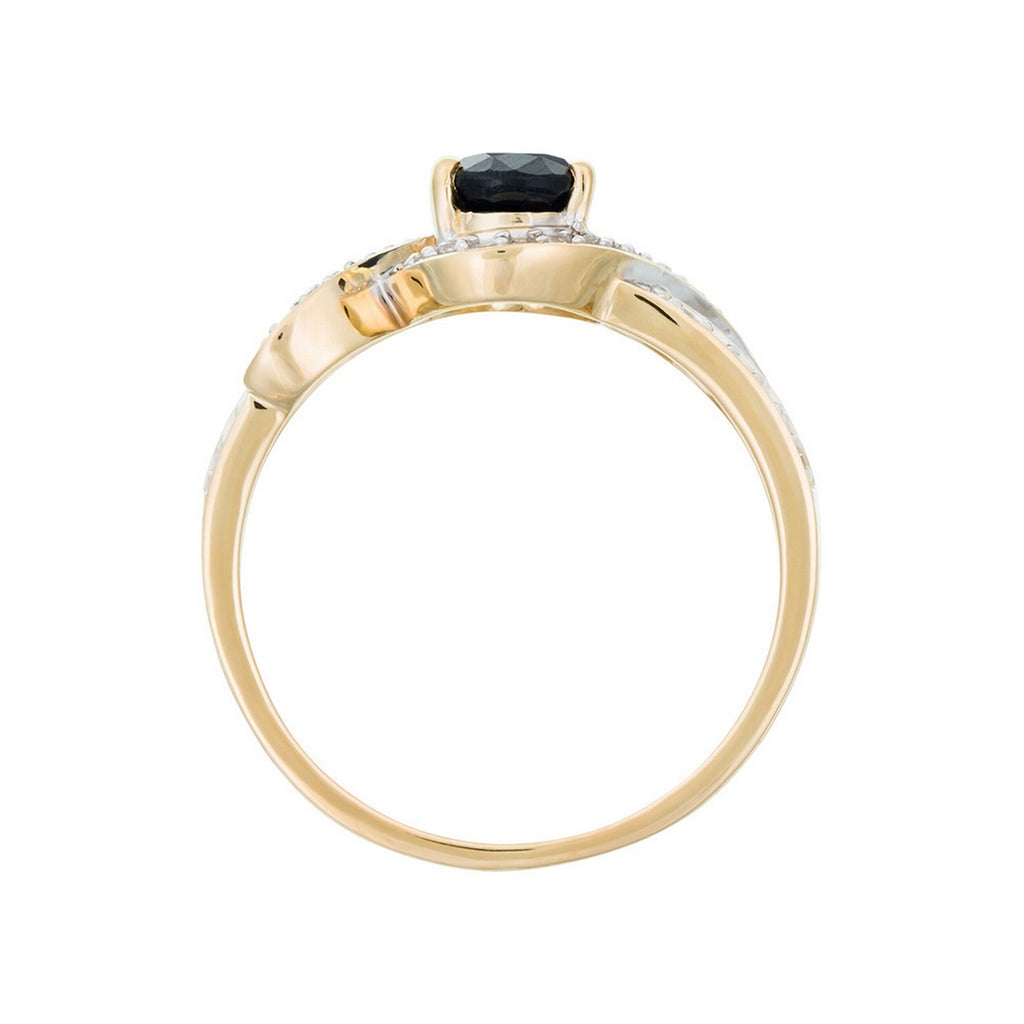 Romblon Ring, D 0.52/50 Sa 1.35/9 - 375/1000 Yellow Gold