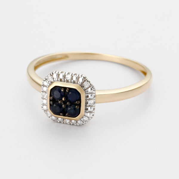Bague "Myriade" D0,036/8; Sa0,4/4