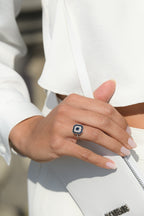 Bague "Hoala" D 0,22/4 Sa 1,072/27