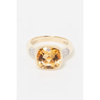 Bague "Sucre D'Orge" D0,17/18 Ct4,4/1 - Or Jaune 375/1000