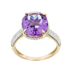 Anello "Maitland" D 0,44/80 Am 9,2/1 - Oro giallo 375/1000