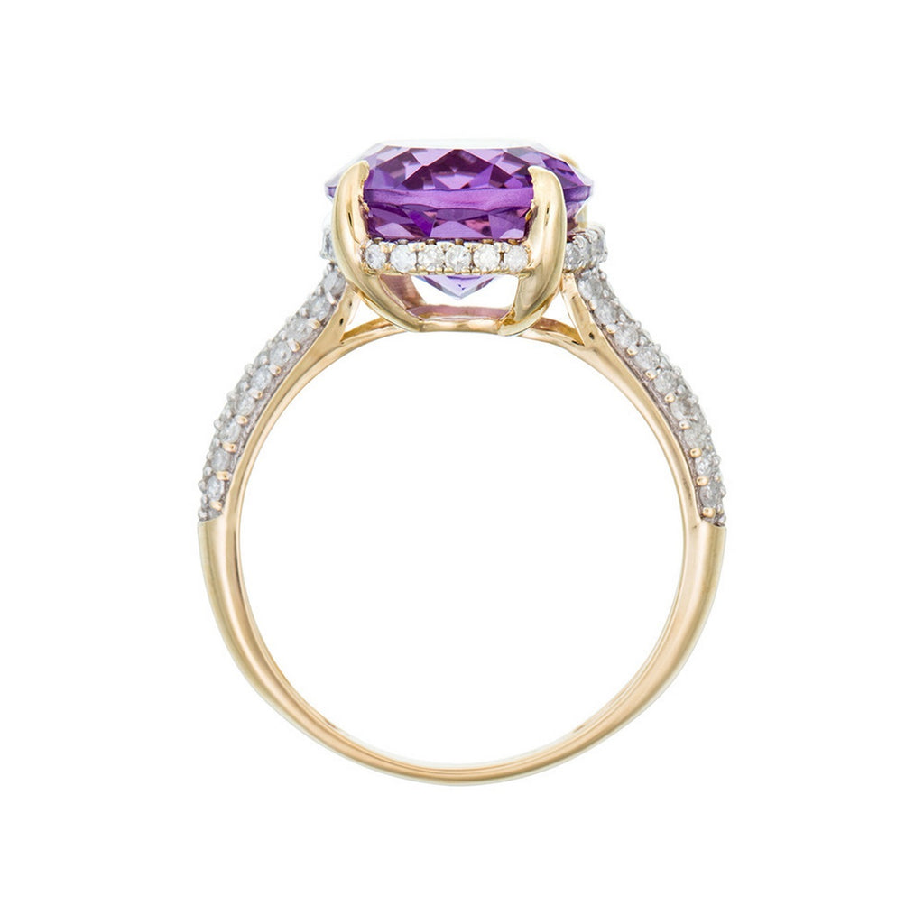 Anello "Maitland" D 0,44/80 Am 9,2/1 - Oro giallo 375/1000