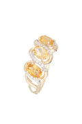 Anello "Aklan" D 0,132/24 Ct 1,65/3 - Oro giallo 375/1000