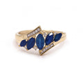 Bague "Élégance" D0,050/12; Sa1,149/5 - Or Jaune 375/1000