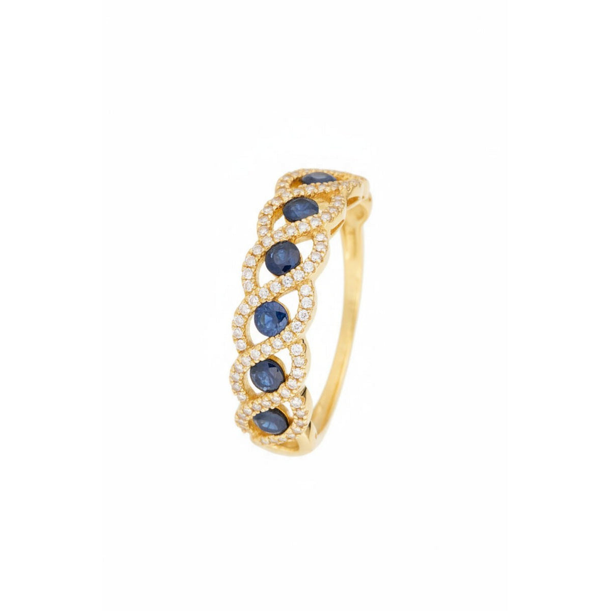 “Tarlac” ring D 0,056/16 Sa 0,72/6 - 375/1000 yellow gold