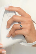 Bague "Melbourne" D 0,07/10 Sa 0,54/3 - Or Jaune 375/1000