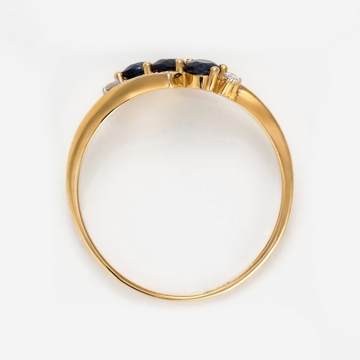"Melbourne" Ring D 0,068/10 Sa 0,54/3 - 375/1000 Yellow Gold