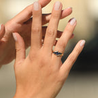 Bague "Melbourne" D 0,068/10  Sa 0,54/3
