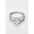 Anello "Mackay" D 0,32/76 Wt 1,43/1 - Oro bianco 375/1000