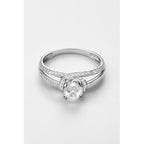 Anello "Mackay" D 0,32/76 Wt 1,43/1 - Oro bianco 375/1000