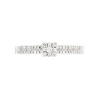 "Isisford" Ring D 0,12/25 - 375/1000 White Gold
