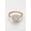 "Newcastle" Ring D 0.514/76 - Yellow Gold 375/1000