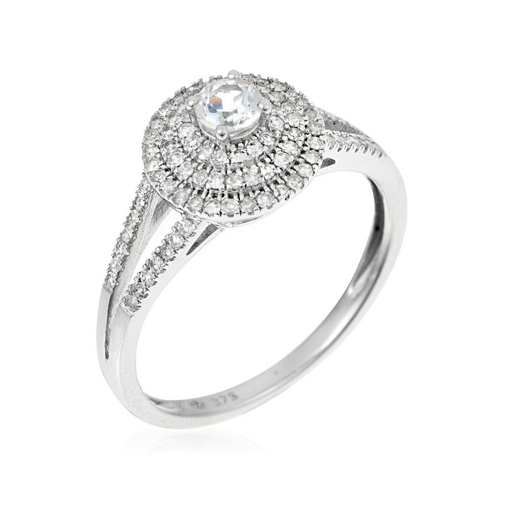 "Darwin" Ring D 0,33/94 Wt 0,25/1 - 375/1000 White Gold