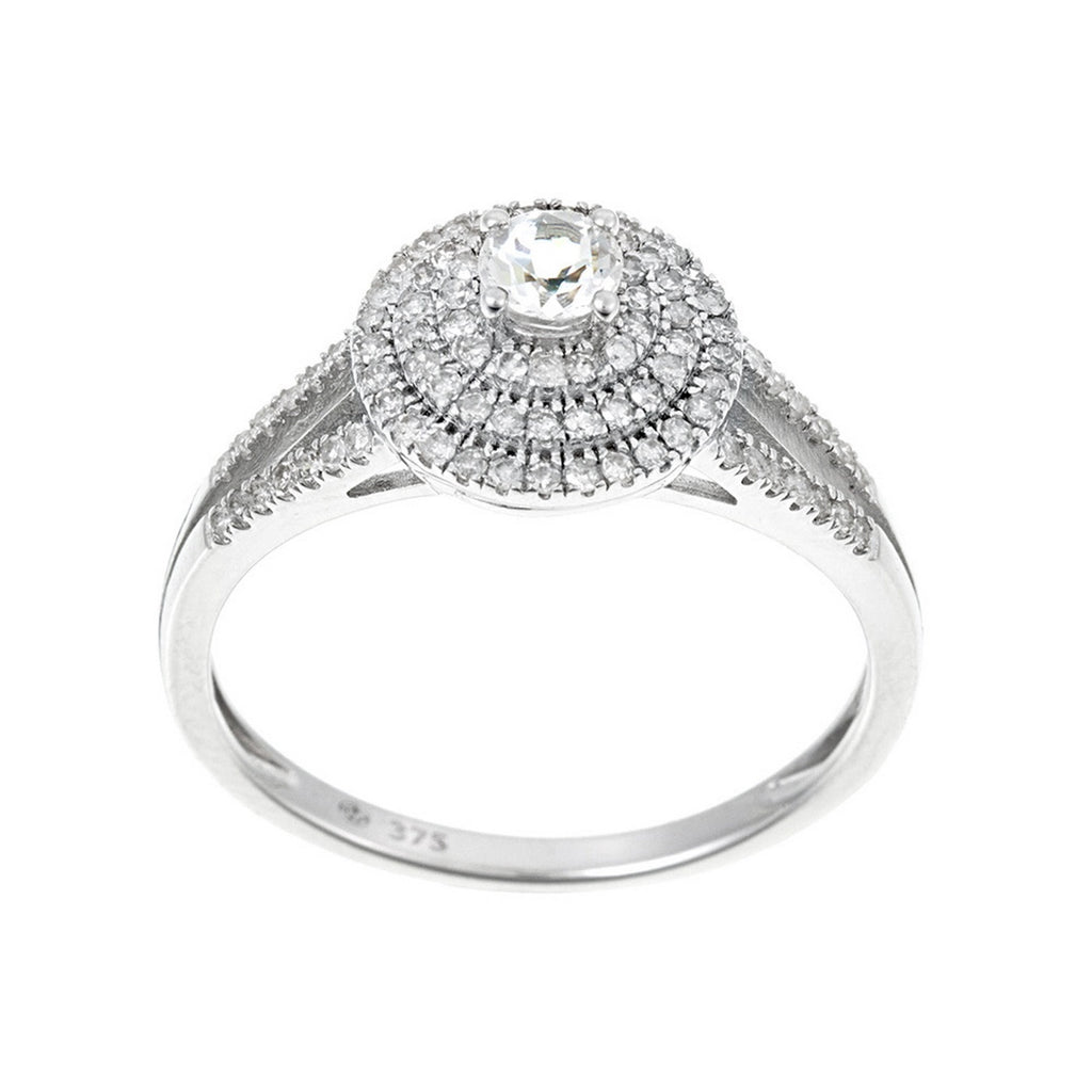"Darwin" Ring D 0,33/94 Wt 0,25/1 - 375/1000 White Gold