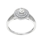 "Darwin" Ring D 0,33/94 Wt 0,25/1 - 375/1000 White Gold